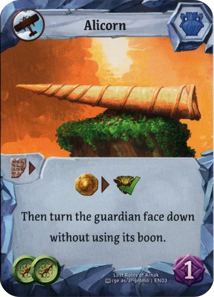 Lost Ruins of Arnak: Alicorn Promo Card