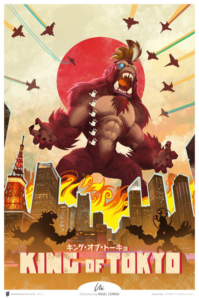 BoardGameGeek Artist Series: Series 5 - King of Tokyo