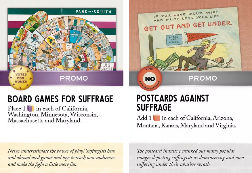 Vote For Women - Promo Cards